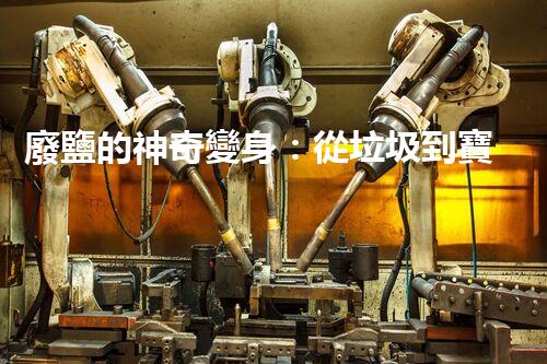 廢鹽的神奇變身：從垃圾到寶藏，你知道怎么處理嗎？